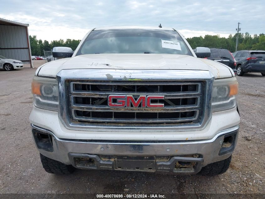 2014 GMC Sierra 1500 Slt VIN: 3GTU2VEC0EG217529 Lot: 40078698