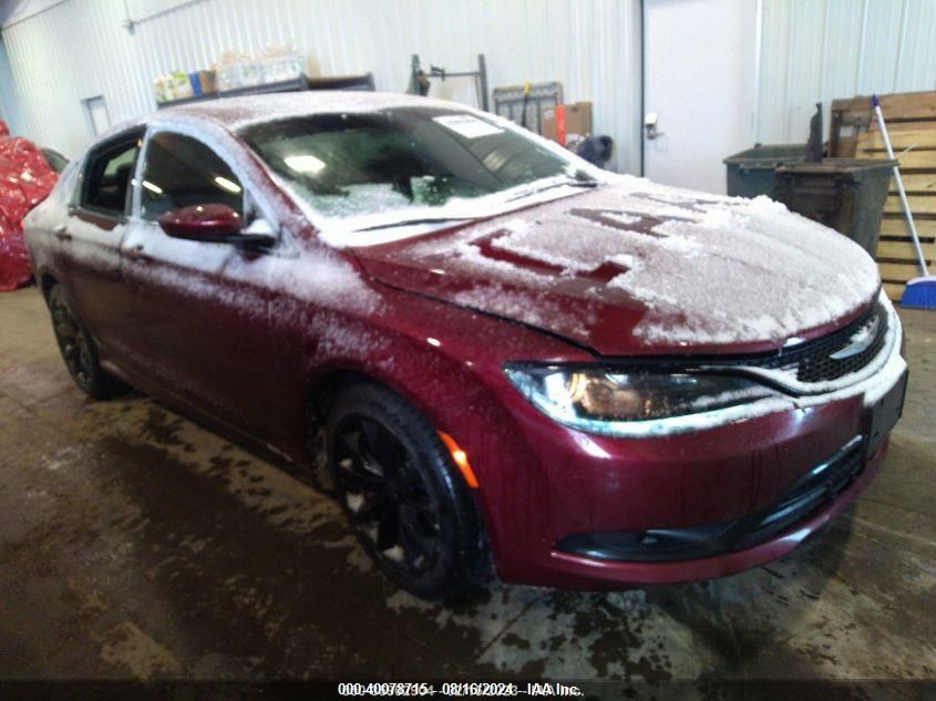 VIN 1C3CCCDG0FN543569 2015 Chrysler 200, S no.1