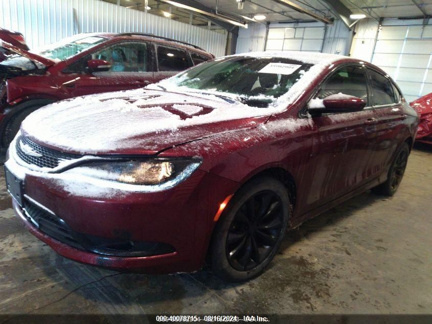 VIN 1C3CCCDG0FN543569 2015 Chrysler 200, S no.2