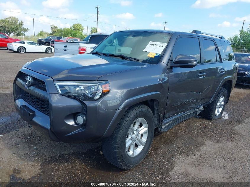 2019 Toyota 4Runner Sr5 Premium VIN: JTEBU5JR3K5698824 Lot: 40078734