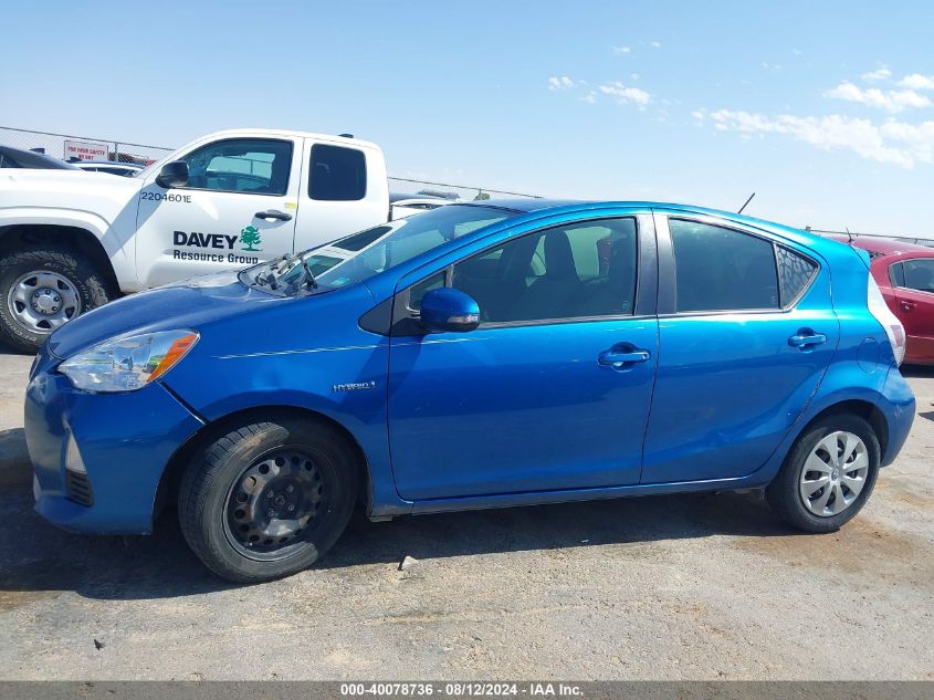 JTDKDTB33D1532607 2013 Toyota Prius C One