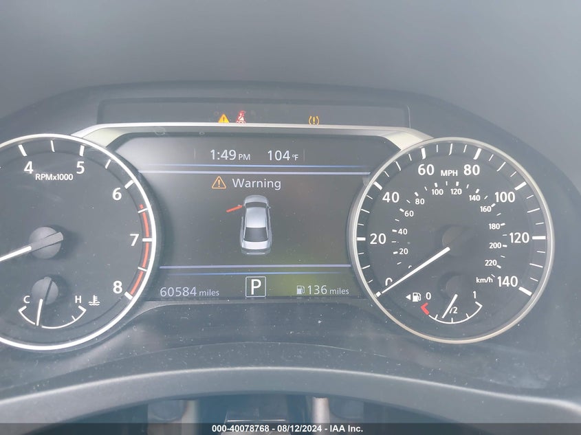 2021 Nissan Altima Sv VIN: 1N4BL4DVXMN362221 Lot: 40078768