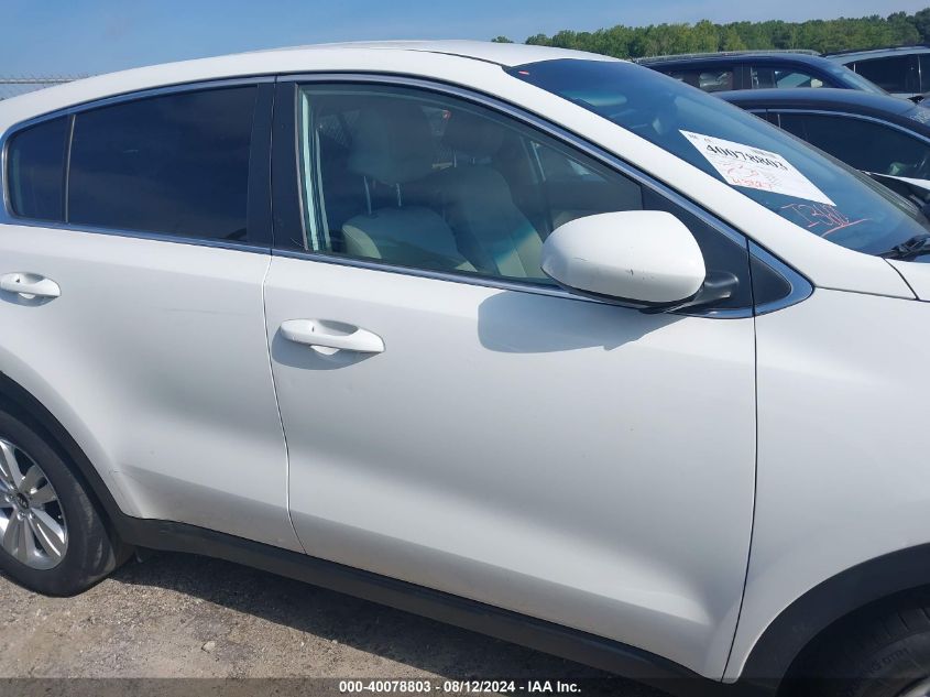 2019 Kia Sportage Lx VIN: KNDPM3AC2K7621795 Lot: 40078803