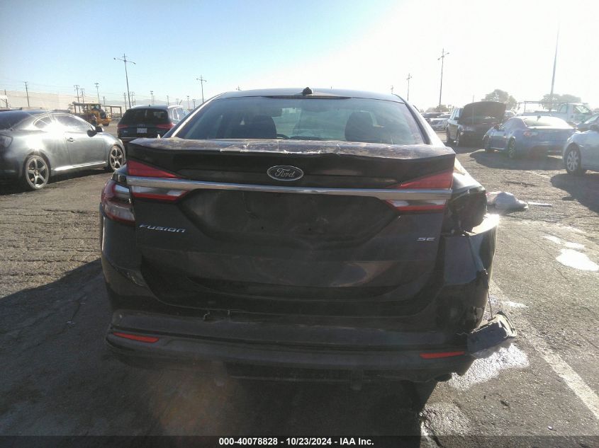 2017 Ford Fusion Hybrid Se VIN: 3FA6P0LU7HR358573 Lot: 40078828