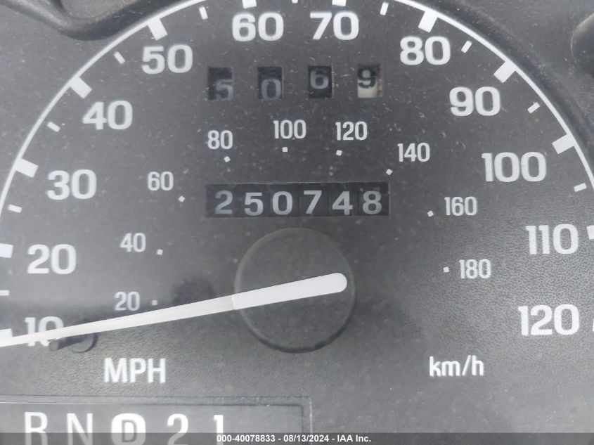 1998 Ford Ranger Splash/Xl/Xlt VIN: 1FTZR15X5WPB03262 Lot: 40078833