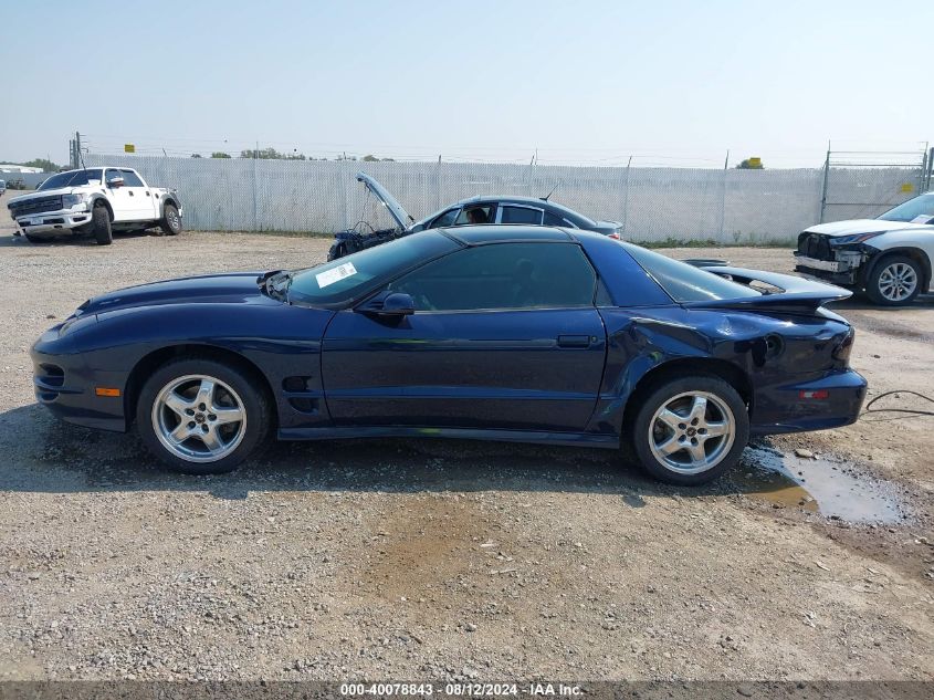 2001 Pontiac Firebird Trans Am VIN: 2G2FV22G312132417 Lot: 40078843