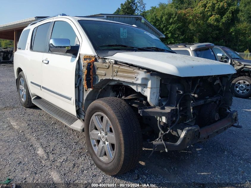 2013 Nissan Armada Platinum VIN: 5N1BA0NE7DN600268 Lot: 40078851