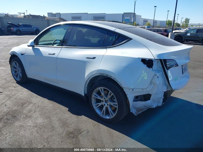 2023 TESLA MODEL Y AWD/LONG RANGE DUAL MOTOR ALL-WHEEL DRIVE - 7SAYGDEE5PF866382