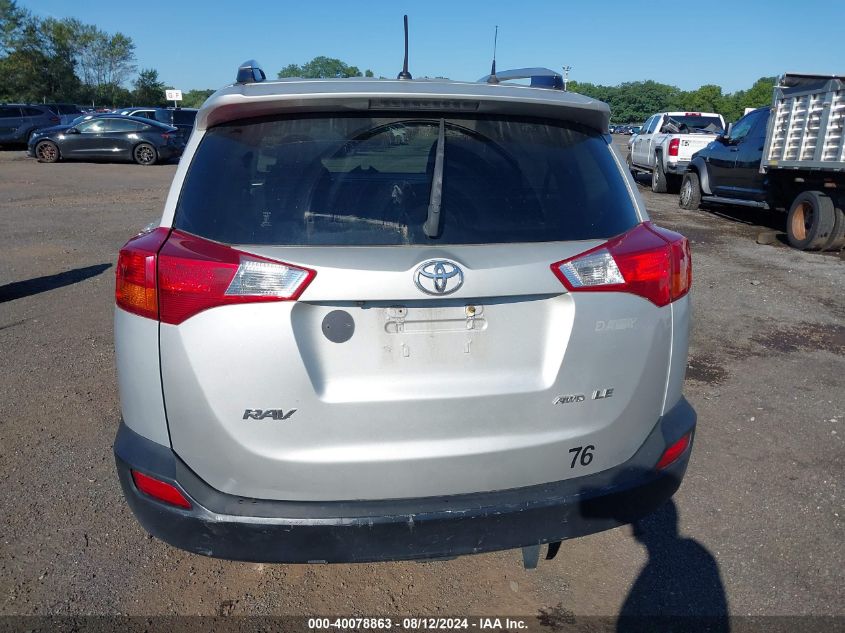 2013 Toyota Rav4 Le VIN: JTMBFREV8D5015497 Lot: 40078863