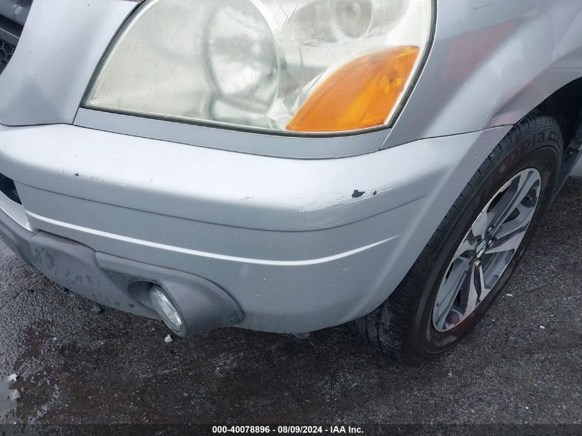 2003 Honda Pilot Exl VIN: 2HKYF18543H503853 Lot: 40078896