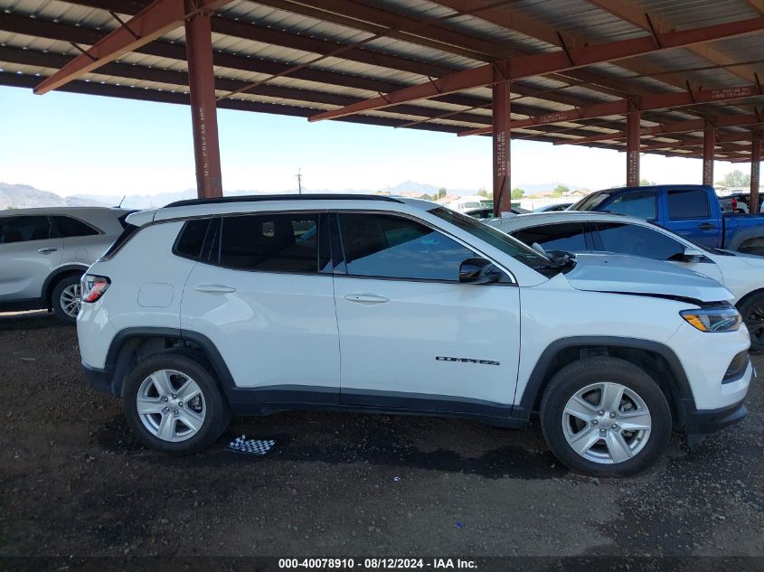 2022 Jeep Compass Latitude 4X4 VIN: 3C4NJDBB2NT151649 Lot: 40078910