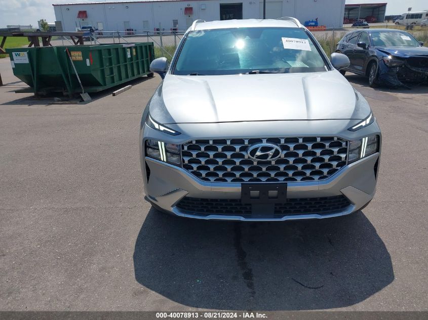 2021 Hyundai Santa Fe Sel VIN: 5NMS2DAJ5MH367418 Lot: 40078913