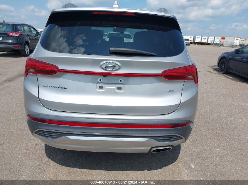 2021 Hyundai Santa Fe Sel VIN: 5NMS2DAJ5MH367418 Lot: 40078913