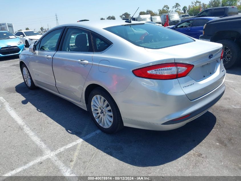 2014 Ford Fusion Hybrid Se VIN: 3FA6P0LU7ER257349 Lot: 40078914