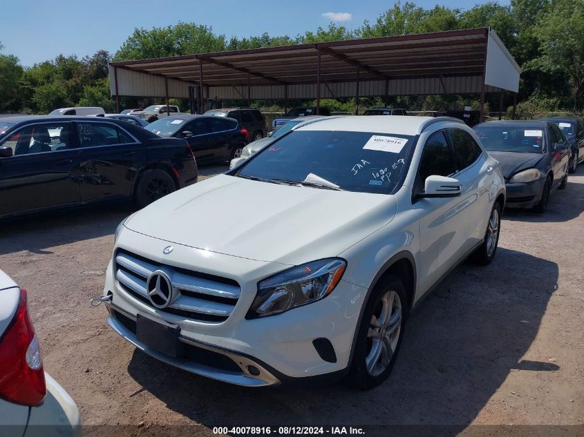 WDCTG4EB3HJ342195 2017 MERCEDES-BENZ GLA CLASS - Image 2