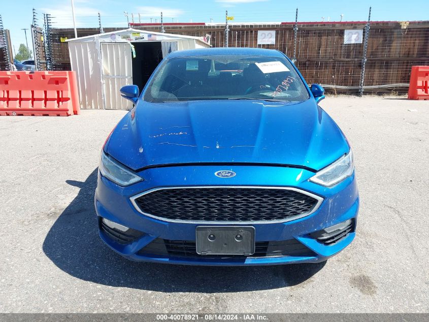 2017 Ford Fusion Sport VIN: 3FA6P0VP7HR190151 Lot: 40078921