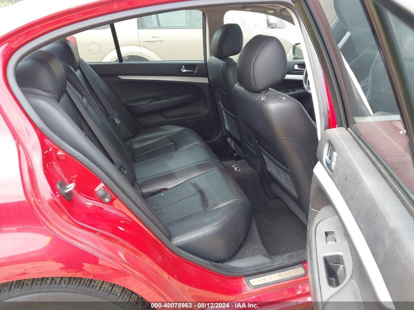 2009 Infiniti G37X VIN: JNKCV61F29M354448 Lot: 40078963