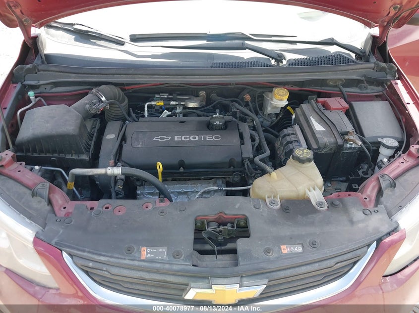 2017 Chevrolet Sonic Lt Auto VIN: 1G1JD5SHXH4125304 Lot: 40078977