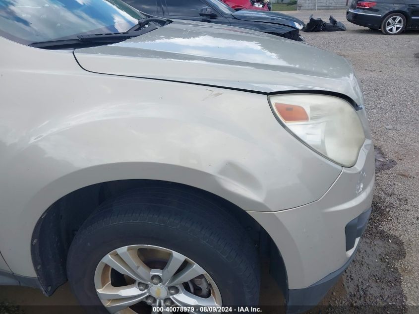 2012 Chevrolet Equinox Ls VIN: 2GNALBEK5C6128528 Lot: 40078979