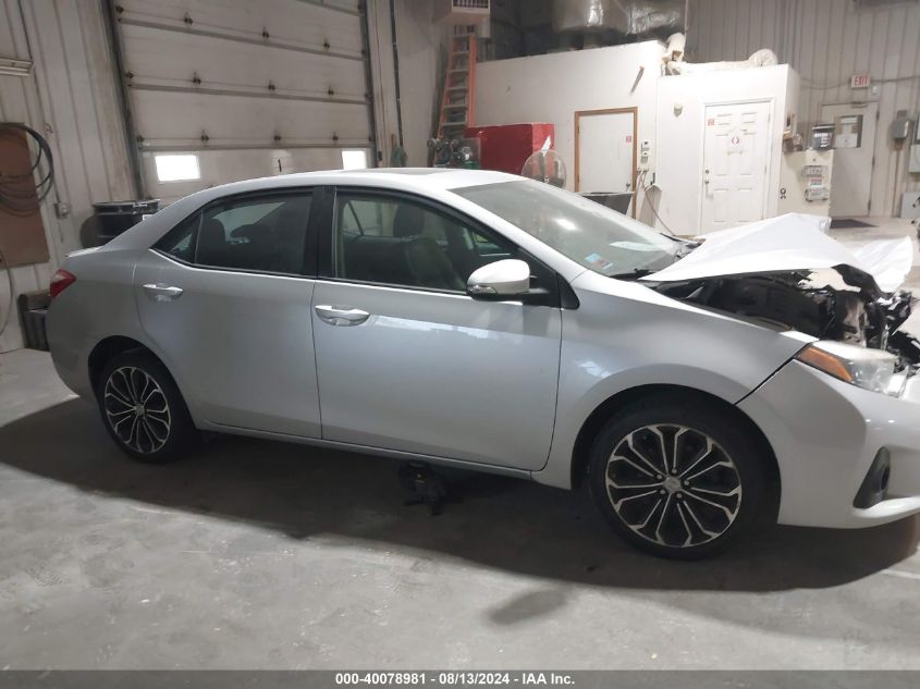 2016 Toyota Corolla S Plus VIN: 2T1BURHE6GC492258 Lot: 40078981