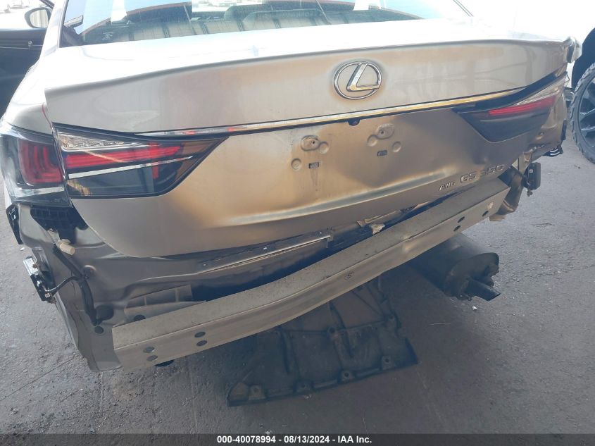 JTHCZ1BL0GA003015 2016 Lexus Gs 350