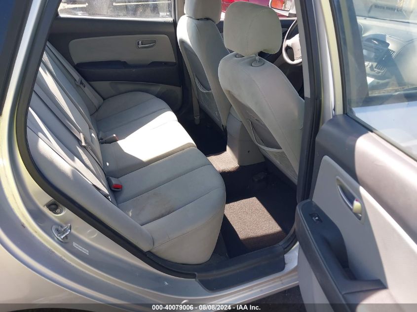 2009 Hyundai Elantra Gls VIN: KMHDU46D09U752595 Lot: 40079006