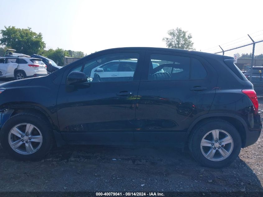 2020 Chevrolet Trax Fwd Ls VIN: 3GNCJKSB8LL179522 Lot: 40079041