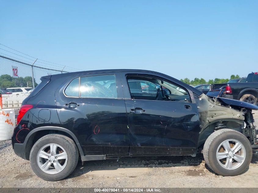 2020 Chevrolet Trax Fwd Ls VIN: 3GNCJKSB8LL179522 Lot: 40079041