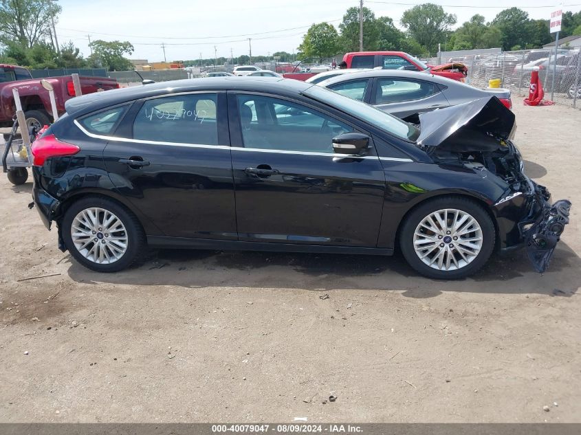 2018 Ford Focus Titanium VIN: 1FADP3N22JL250080 Lot: 40079047