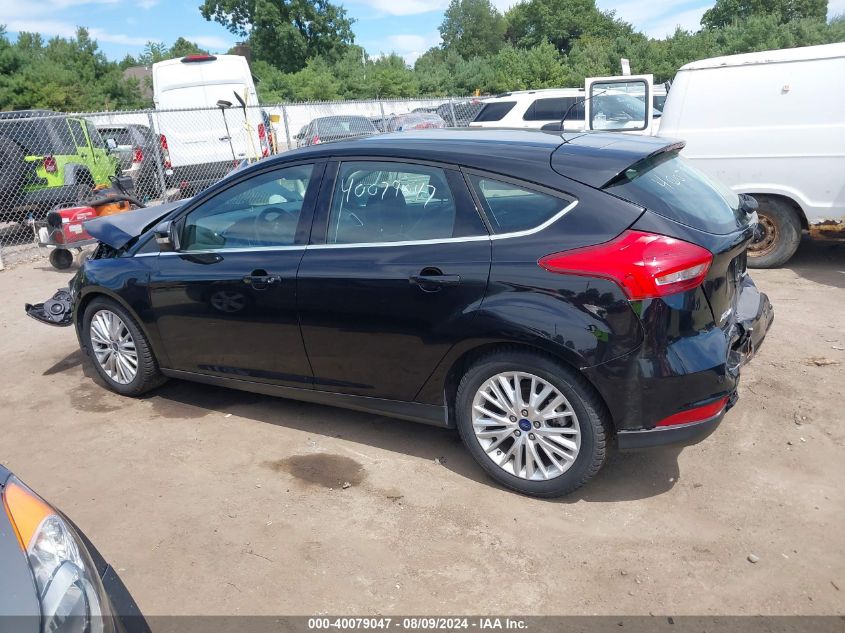 2018 Ford Focus Titanium VIN: 1FADP3N22JL250080 Lot: 40079047