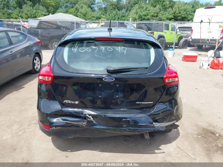 2018 Ford Focus Titanium VIN: 1FADP3N22JL250080 Lot: 40079047