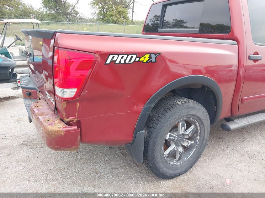 2014 Nissan Titan Pro-4X VIN: 1N6AA0EC1EN501751 Lot: 40079062