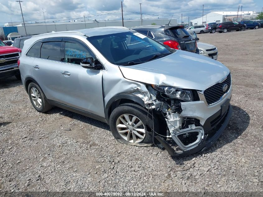 2018 KIA SORENTO 2.4L LX - 5XYPGDA34JG428482