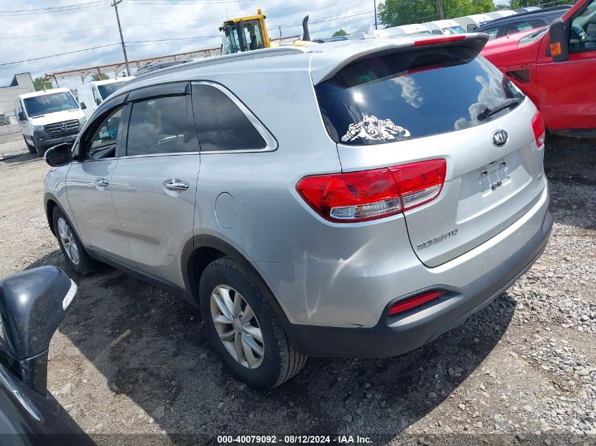 2018 KIA SORENTO 2.4L LX - 5XYPGDA34JG428482