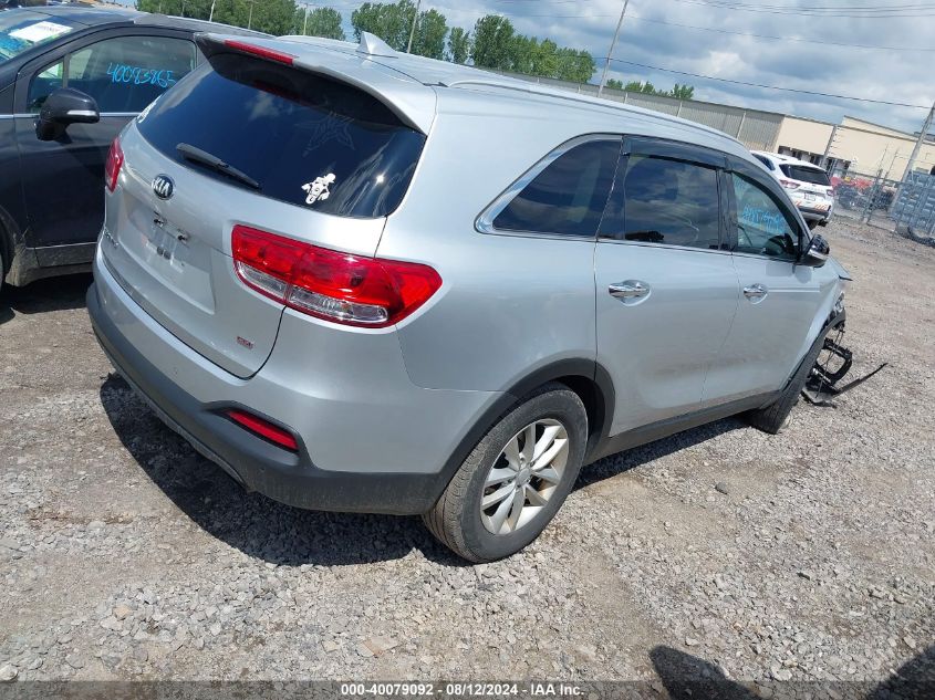 2018 KIA SORENTO 2.4L LX - 5XYPGDA34JG428482