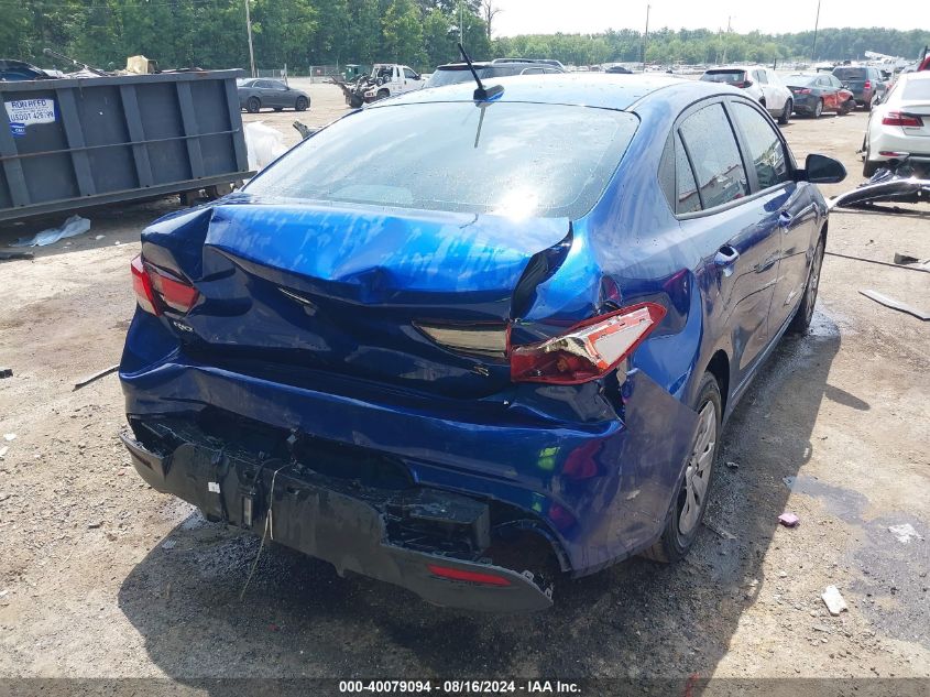 2018 Kia Rio S VIN: 3KPA24AB2JE078536 Lot: 40079094