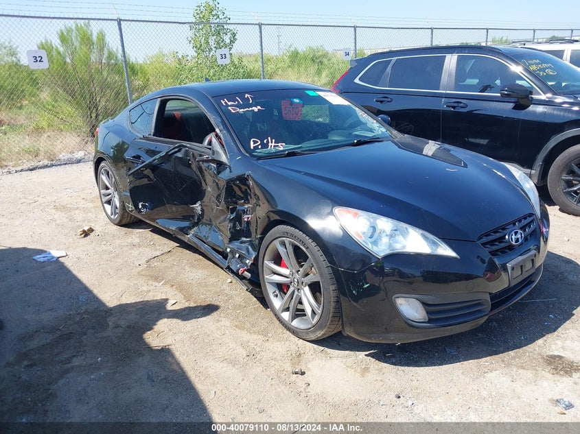 2012 Hyundai Genesis 3.8L VIN: KMHHU6KH7CU079544 Lot: 40079110