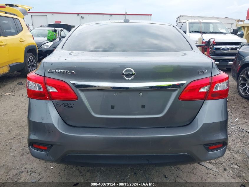 2019 Nissan Sentra Sv VIN: 3N1AB7APXKY436899 Lot: 40079124