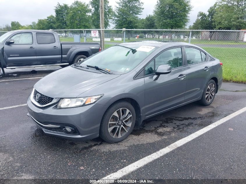 2013 Honda Civic Ex-L VIN: 19XFB2F90DE266721 Lot: 40079128