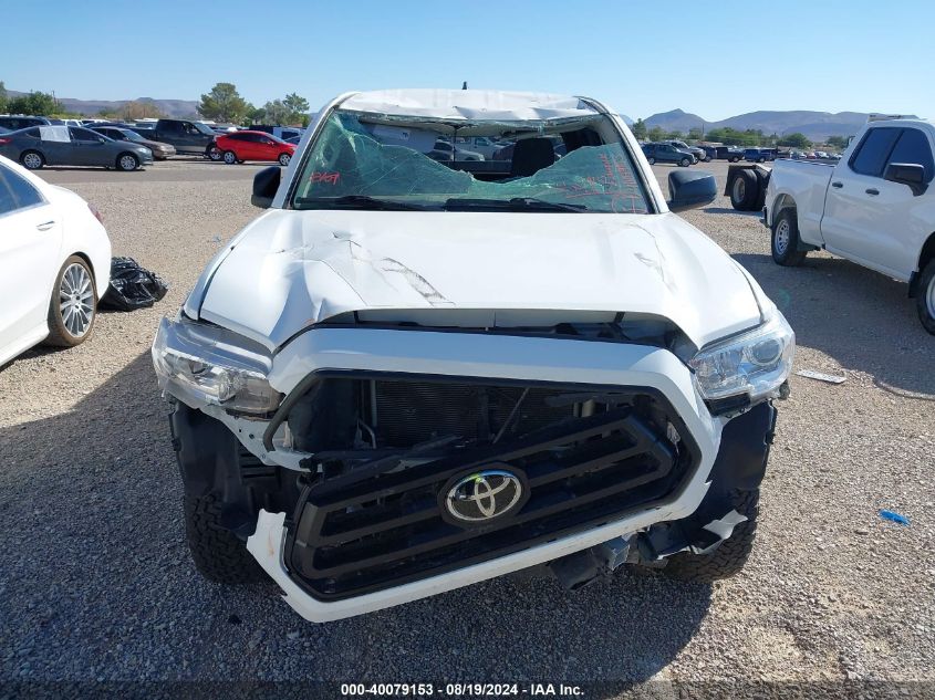 2022 Toyota Tacoma Sr VIN: 3TYSX5EN3NT010830 Lot: 40079153