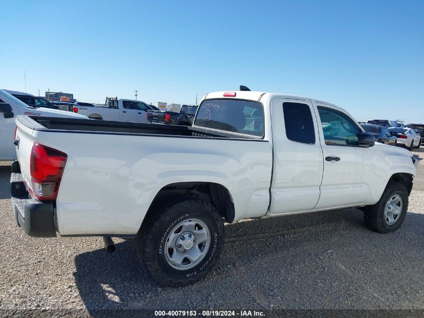 2022 Toyota Tacoma Sr VIN: 3TYSX5EN3NT010830 Lot: 40079153