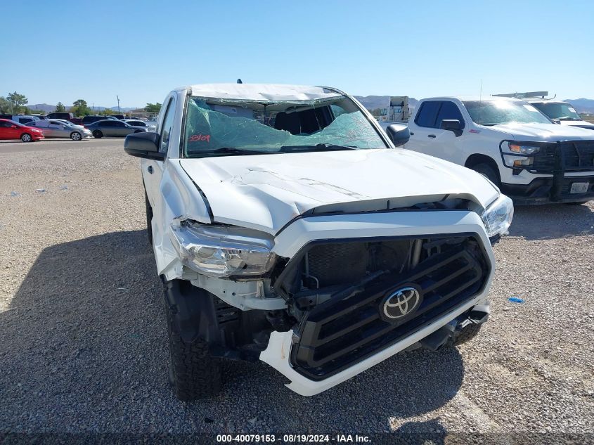 2022 Toyota Tacoma Sr VIN: 3TYSX5EN3NT010830 Lot: 40079153