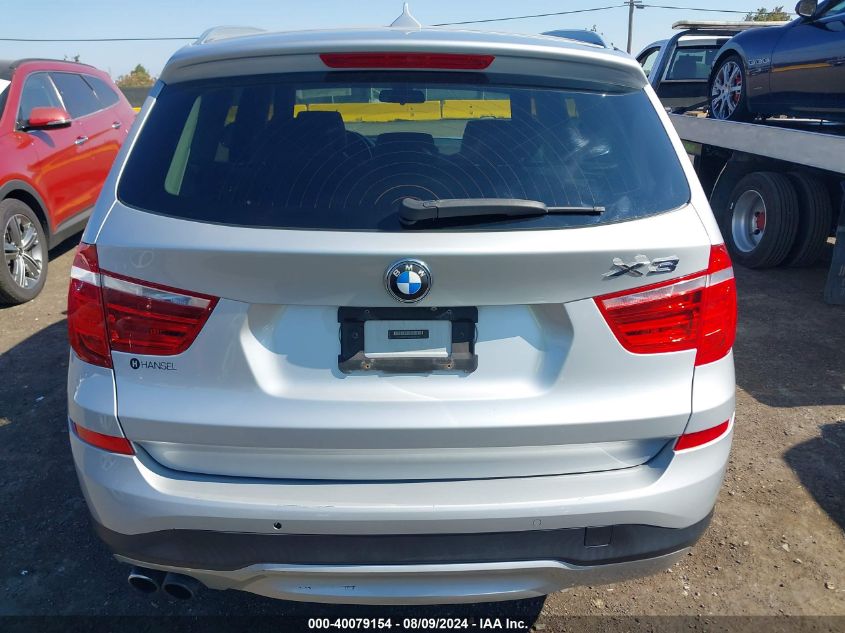 2016 BMW X3 xDrive35I VIN: 5UXWX7C54G0S15881 Lot: 40079154