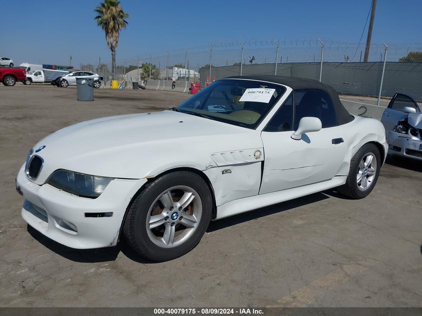 2002 BMW Z3 2.5I VIN: 4USCN334X2LM05082 Lot: 40079175