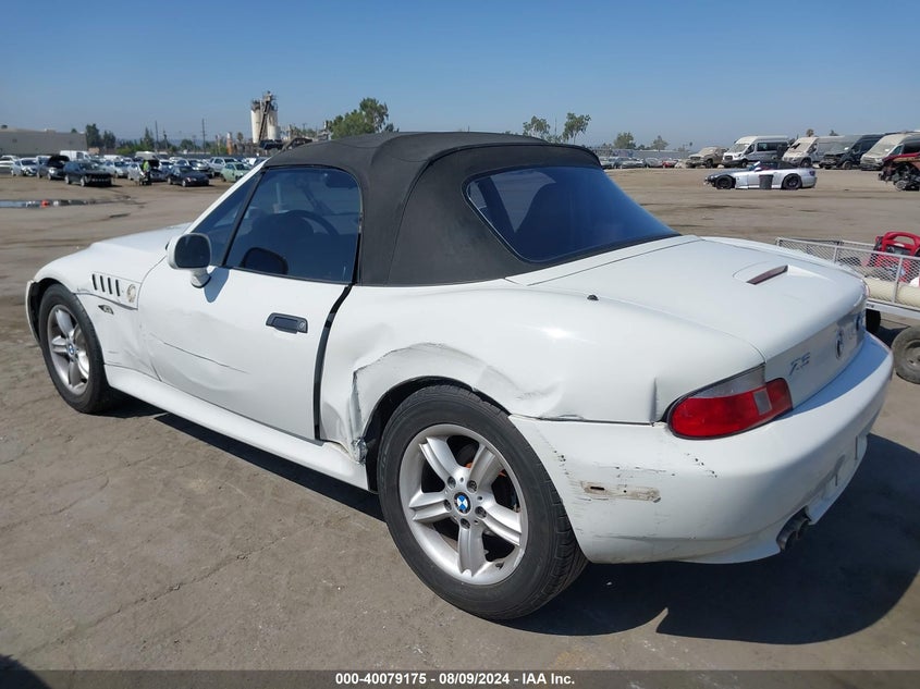 2002 BMW Z3 2.5I VIN: 4USCN334X2LM05082 Lot: 40079175