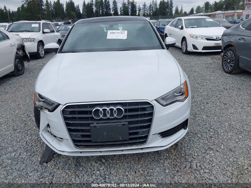 2016 Audi A3 1.8T Premium VIN: WAUA7GFF3G1098818 Lot: 40079182