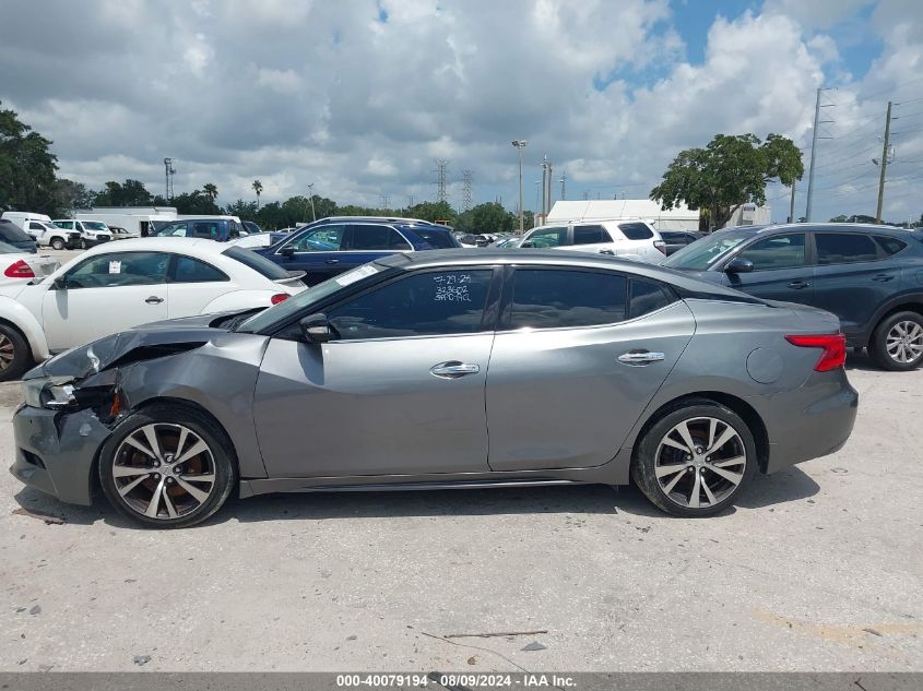 2016 Nissan Maxima 3.5 Sl VIN: 1N4AA6APXGC402462 Lot: 40079194