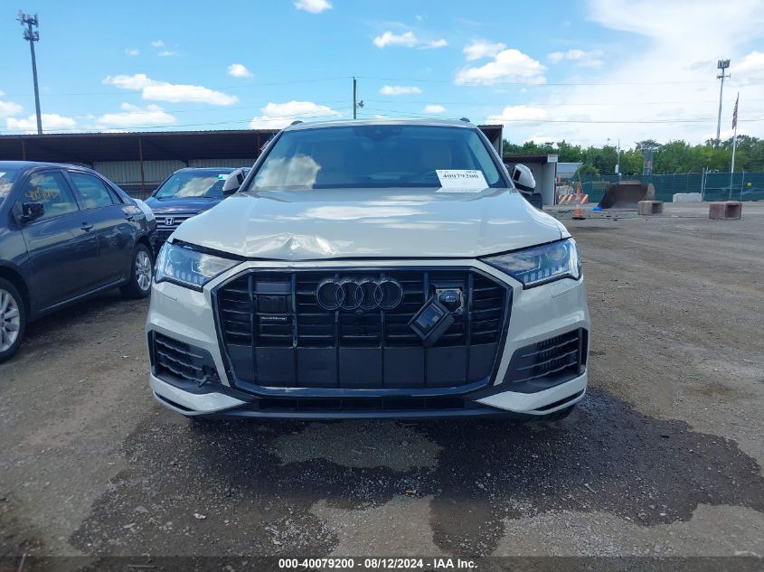 2022 Audi Q7 Prestige 55 Tfsi Quattro Tiptronic VIN: WA1VXBF76ND006459 Lot: 40079200