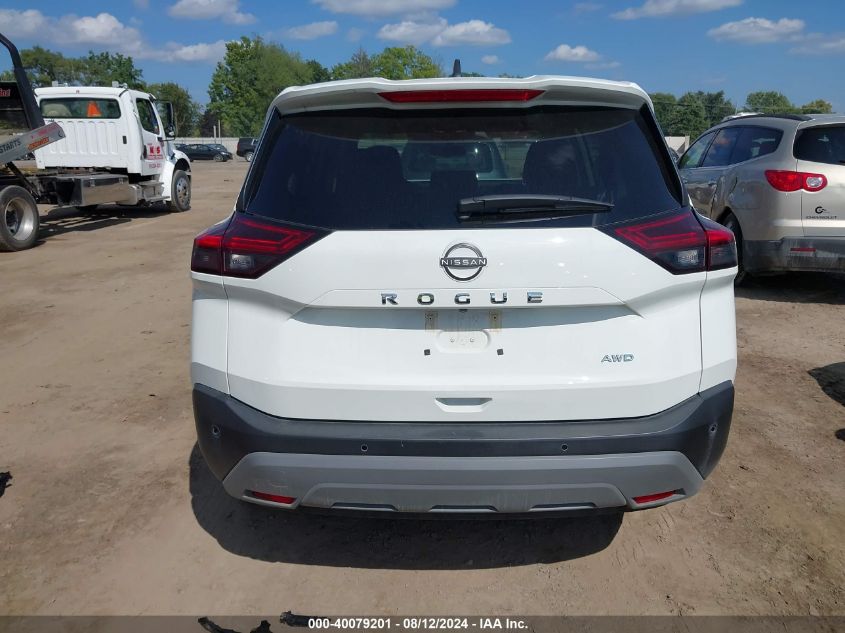 2023 Nissan Rogue S Intelligent Awd VIN: 5N1BT3AB8PC867247 Lot: 40079201