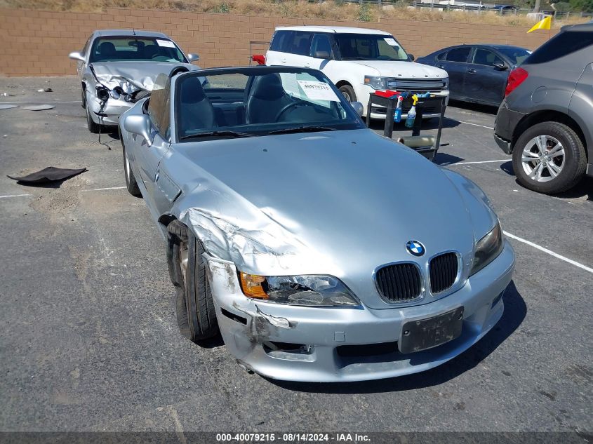 1998 BMW Z3 2.8 VIN: 4USCJ3324WLC09948 Lot: 40079215